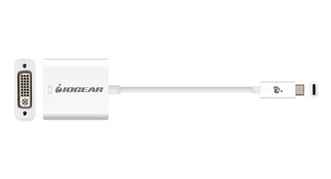 GUC3CDVI - iogear CONNECT A DVI DISPLAY OR PROJECTOR THROUGH A USB TYPE C PORT