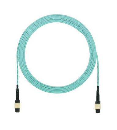 Panduit FXTRP5N5NANM010 fiber optic cable 393.7" (10 m) MPO OFNP OM3 Aqua color