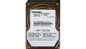 Toshiba MK3259GSXP internal hard drive 2.5" 320 GB Serial ATA