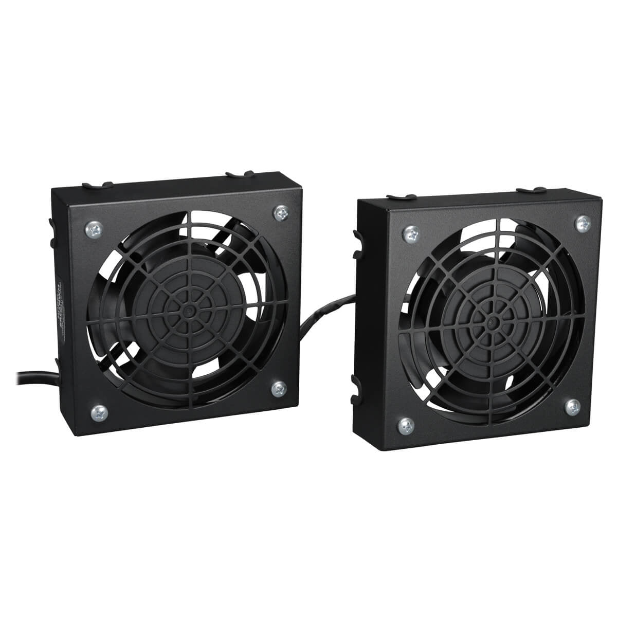 WALL-MOUNT ROOF FAN KIT, 120V (2 HIGH-PERFORMANCE FANS; 5-15P PLUG)