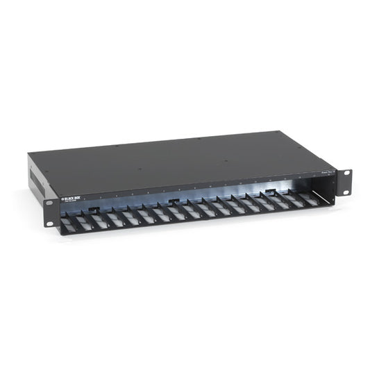 RACKMOUNT POWER TRAY - 18-SLOT, AC POWER, MINI MEDIA CONVERTERS, GSA, TAA