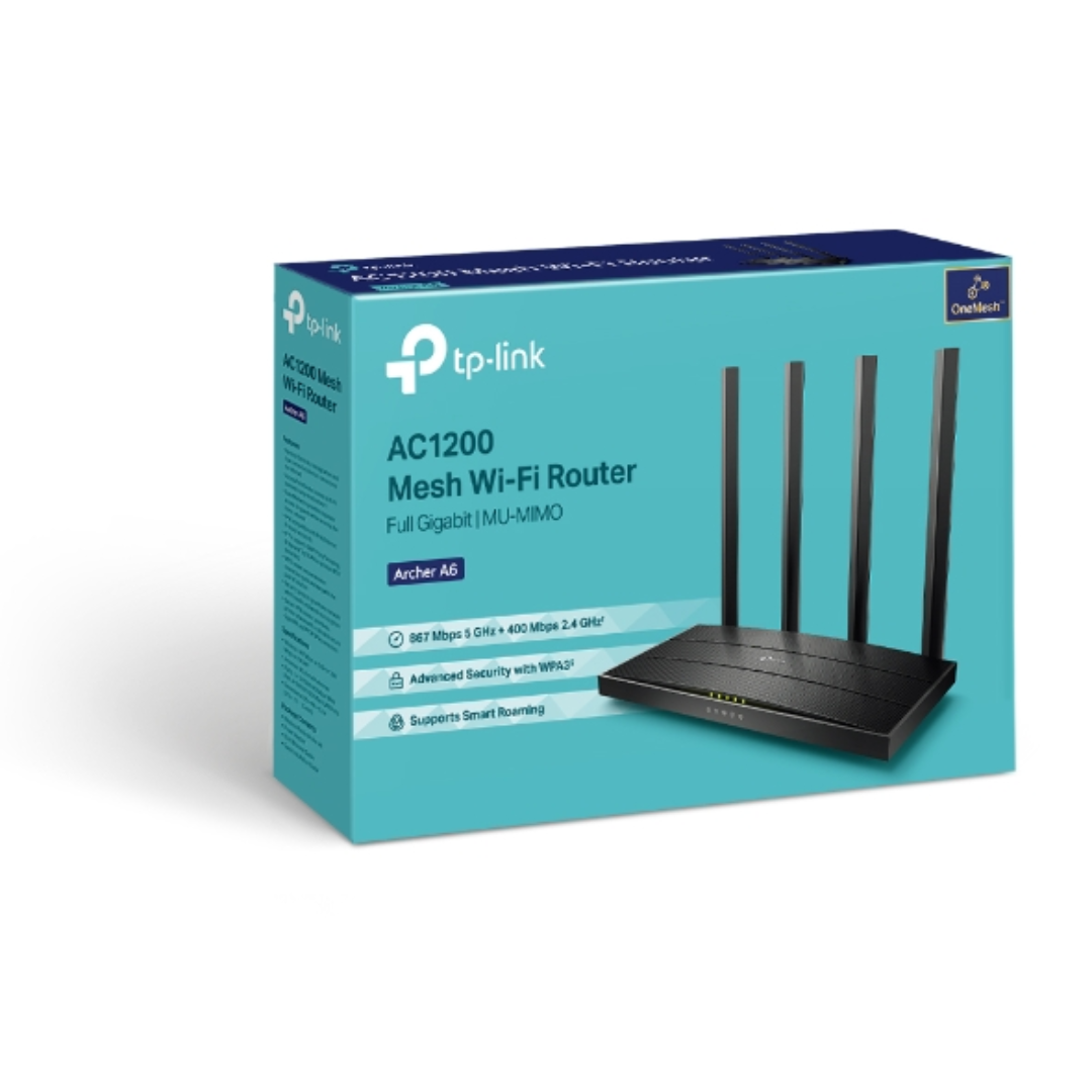 AC1200 Mesh Wi-Fi Router Full Gigabit | MU-MIMO