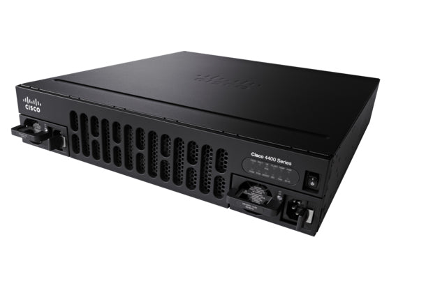 CISCO 4331 3 PORT ROUTER. 6 SLOTS. DESKTOP, RACK,A ND WALL MOUNTABLE. NOT ELIGIB
