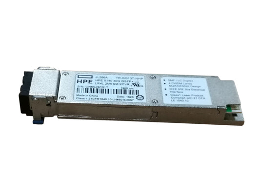 Hewlett Packard Enterprise X140 40G QSFP+ LC LR4L 2km SM network transceiver module Fiber optic 40000 Mbit/s QSFP+