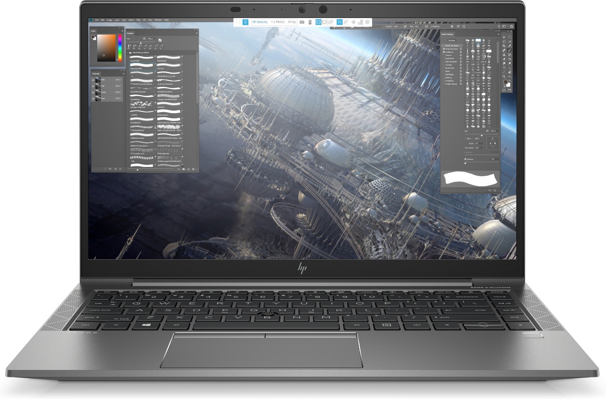 HP ZBook Firefly G8 i7-1185G7 Mobile workstation 14" Touchscreen Full HD IntelÂ® Coreâ„¢ i7 32 GB DDR4-SDRAM 1000 GB SSD NVIDIA T500 Wi-Fi 6 (802.11ax) Windows 11 Pro Gray