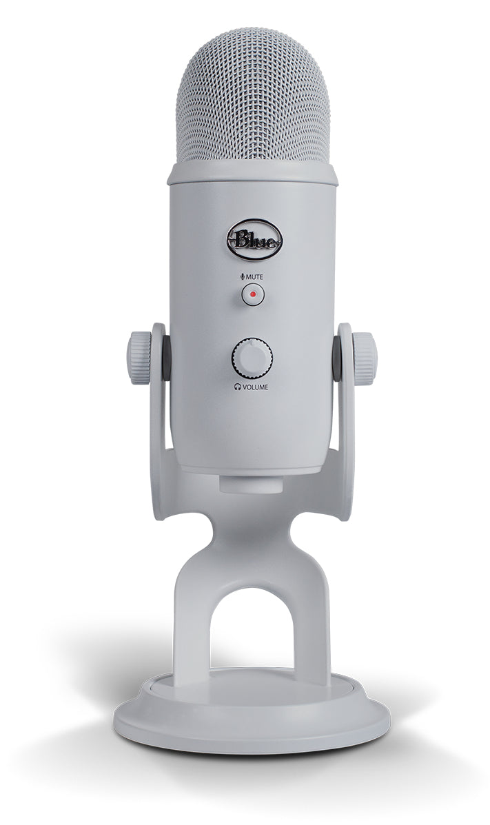 BLUE MICROPHONE BLUE YETI USB MIC-WHITE OUT-USB-N/A-AMR-836213002049