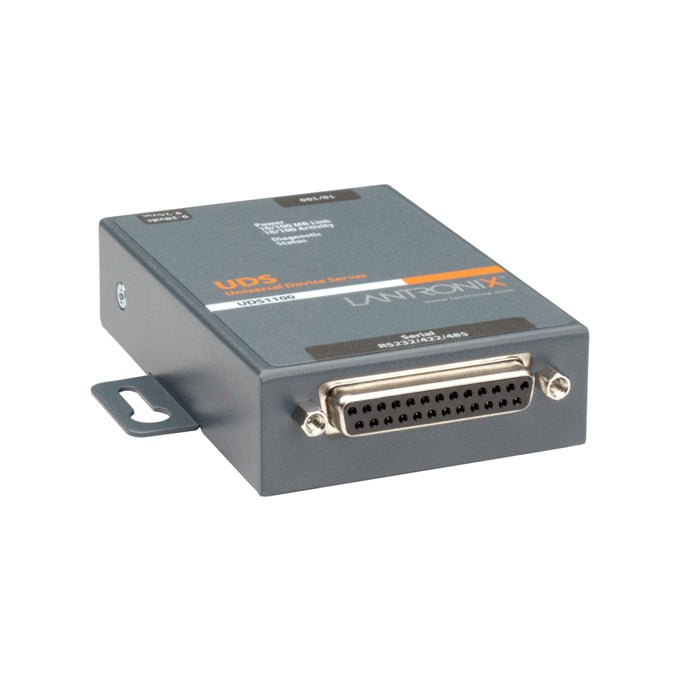 UD1100002-01 - Lantronix SINGLE PORT 10/100 DEVICE SERVER WITH INTERNATIONAL POWER SUPPLY AND ADAPTERS