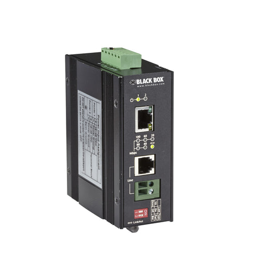 INDUSTRIAL 10BASE-T/100BASE-TX ETHERNET EXTENDER - EXTREME TEMPERATURE, 1-PORT,