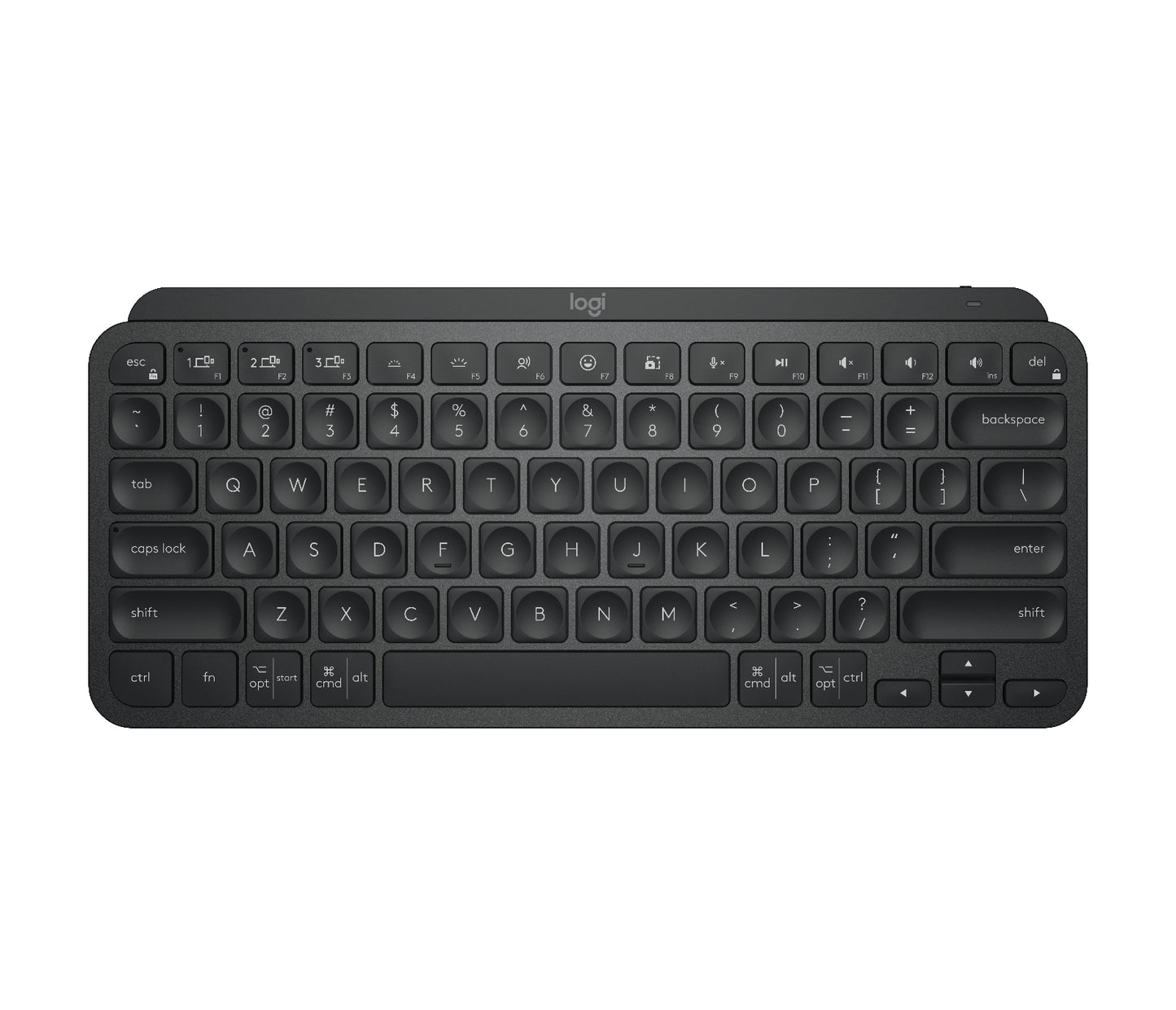 Logitech MX Keys Mini keyboard RF Wireless + Bluetooth QWERTY US English Black