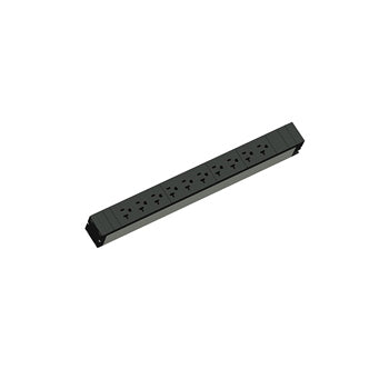 Legrand LP-21211 power distribution unit (PDU) 10 AC outlet(s) 1U Black, Silver