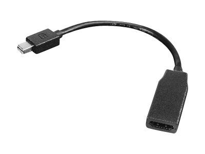 Lenovo 0B47089 video cable adapter 7.87" (0.2 m) Mini DisplayPort HDMI Black