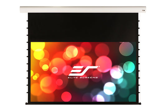 STT92UHD5-E12 - Elite Screens 92D ALR MOTORIZETENSIONSCREEN,V45X80,16:9,IR/RF/WALLBOX,BLK