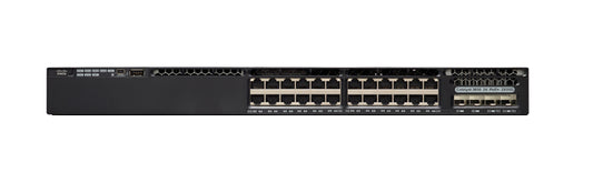 Cisco C1-WS3650-24PDM/K9 network switch Managed L2 Gigabit Ethernet (10/100/1000) Power over Ethernet (PoE) 1U Black