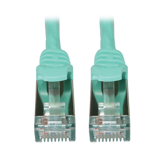 Tripp Lite N262-S10-AQ networking cable Aqua color 120.1" (3.05 m) Cat6a U/FTP (STP)