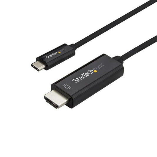 BLACK 6.6FT/2M USB TYPE C DP ALT MODE HBR2 TO HDMI 2.0 CABLE 4K 60HZ/1080P / 7.1