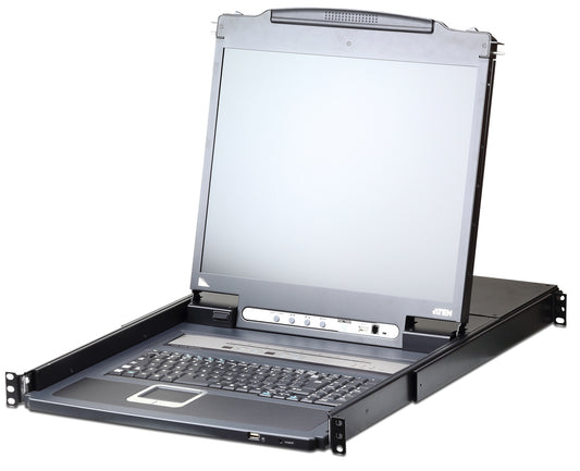 CL5708IN - ATEN 8-PORT 19 LCD INTEGRATED IP KVM USB/PS2