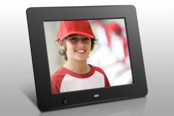 ADMSF108F - Aluratek 8 MOTION SENSOR DIGITAL PHOTO FRAME 4GB BUILT IN MEMORY