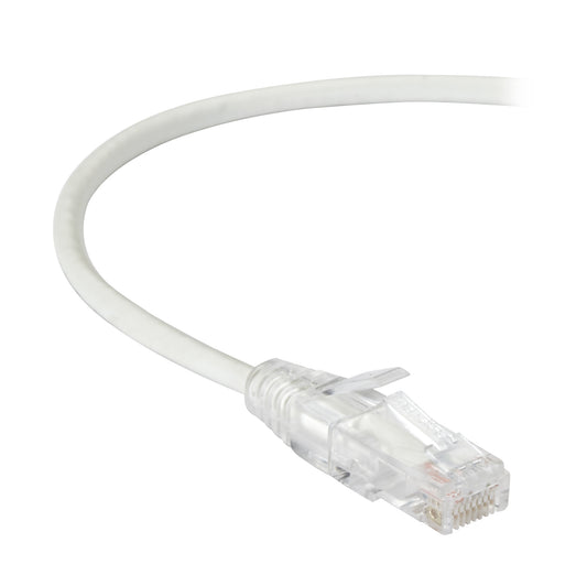 C6PC28-WH-20 - Black Box CAT6 250-MHZ SNAGLESS 28AWG STRANDED ETHERNET PATCH CABLE - UNSHIELDED (UTP), CM
