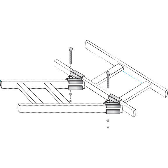 LADDER RACK ADJUSTABLE JUNCTION SPLICE KIT, GSA, TAA– Aeonfly