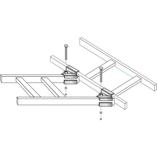 LADDER RACK ADJUSTABLE JUNCTION SPLICE KIT, GSA, TAA