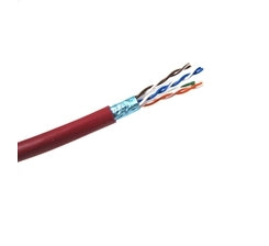 T2404L6SHP-RD - Weltron CAT6 SOLID FTP CMP RED 1000 TAA COMPLIA