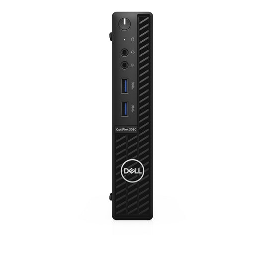 DELL OptiPlex 3080 i3-10100T MFF IntelÂ® Coreâ„¢ i3 8 GB DDR4-SDRAM 256 GB SSD Windows 10 Pro Mini PC Black