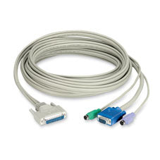 EHN230D-0003 - Black Box CAT5 EXTENDER CABLE WITH DDC SUPPORT - 3-FT. (0.9-M)
