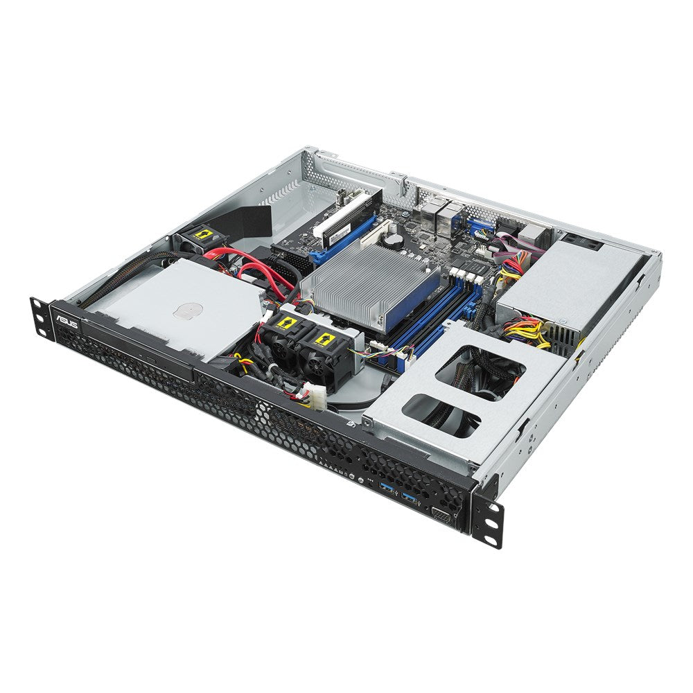 ASUS RS100-E10-PI2 Intel C242 LGA 1151 (Socket H4) Rack (1U) Black, Metallic