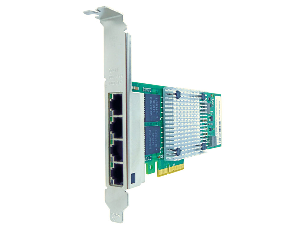 W8X25AA-AX - Axiom 10/100/1000MBS QUAD PORT RJ45 PCIE X4 NIC CARD FOR HP - W8X25A