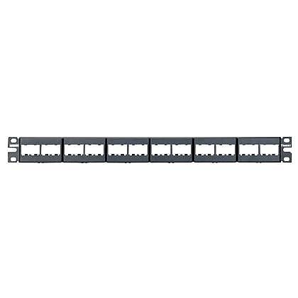 CPP24WBLY - Panduit 24PORT BLK MOD PATCH PANEL EA