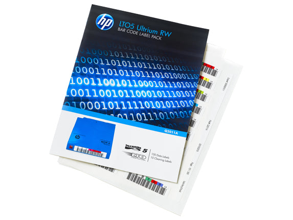 Hewlett Packard Enterprise Q2012A barcode label