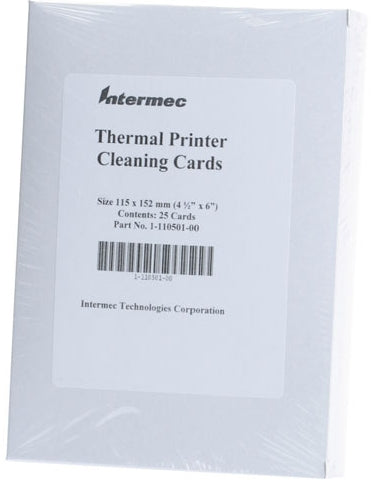 Intermec 1-110501-00 printer cleaning