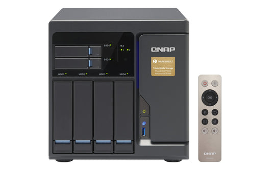 QNAP TVS-682T NAS Tower Ethernet LAN Black i3-6100