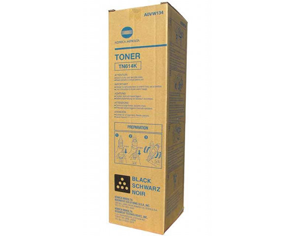 Konica Minolta KONICA MINOLTA TN614K BLACK TONER