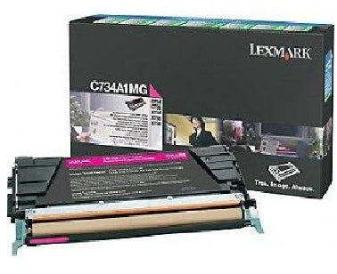 Lexmark C734A4MG toner cartridge Original Magenta 1 pcs