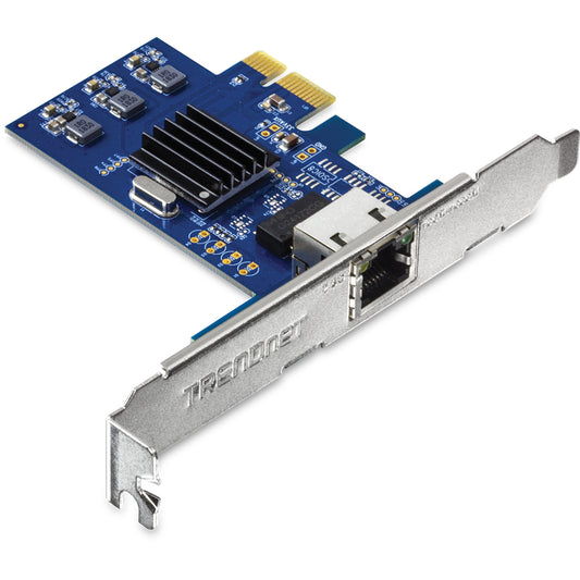 TRENDNETS 2.5GBASE-T PCIE NETWORK ADAPTER, MODEL TEG-25GECTX, CONVERTS A FREE PC