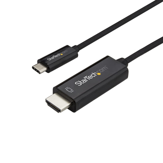 BLACK 3.3FT/1M USB TYPE C DP ALT MODE HBR2 TO HDMI 2.0 CABLE 4K 60HZ/1080P   7.1