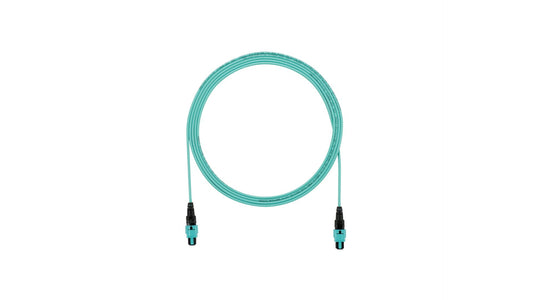 Panduit FZTRP7N7NBNM007 fiber optic cable 275.6" (7 m) PanMPO OFNP OM4 Aqua color