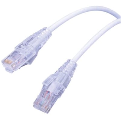 SCAT6-7WH - Vanco Super Slim 6 UTP 550 MHz Network Patch Cable