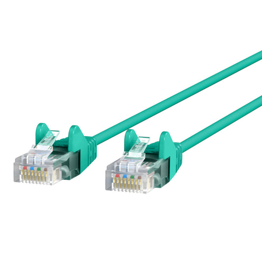 CE001B50-GRN-S - Belkin BELKIN CAT6 SLIM 28AWG CABLE -GREEN-50FT