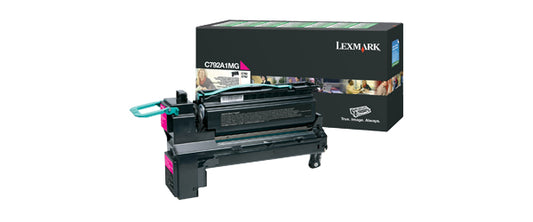 RETURN PROGRAM TONER CARTRIDGES (6K) MAGENTA C792,X792 (TAA)