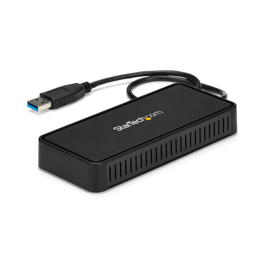 StarTech.com USBA2DPGB notebook dock/port replicator Wired USB 3.2 Gen 1 (3.1 Gen 1) Type-A Black