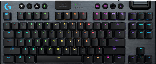 G915 TKL TENKEYLESS LIGHTSPEED WIRELESS RGB MECHANICAL GAMING KEYBOARD