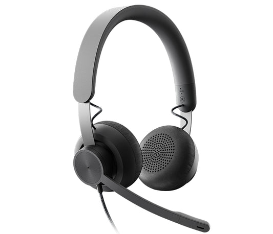 Logitech Zone Wired UC Headset Head-band Office/Call center USB Type-C Graphite