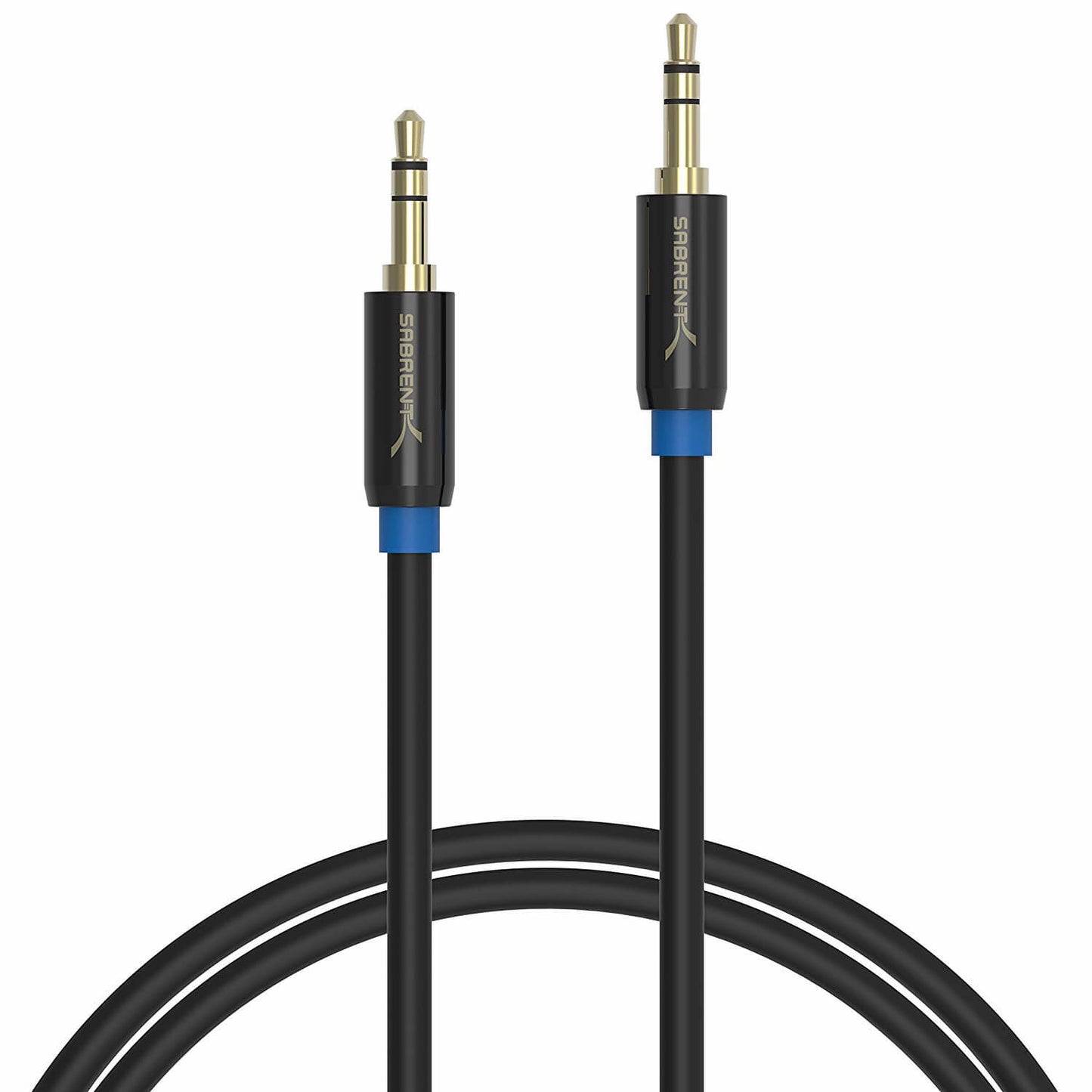 Sabrent CB-AUX1-PK100 audio cable 35.8" (0.91 m) 3.5mm Black