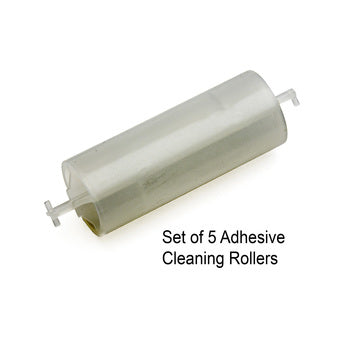 KIT,ADHESIVE CLEANING ROLLERS,P330I, ZXP 7, ZXP 8 FEEDER (SET OF 5)