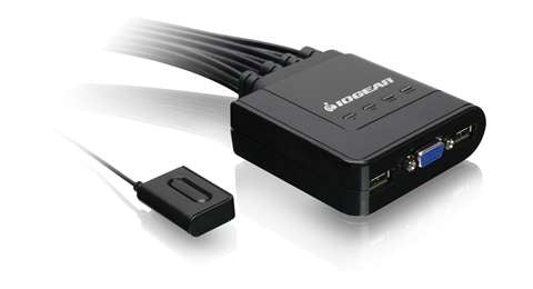 GCS24U - iogear 4-PORT USB CABLE KVM SWITCH