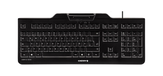 JK-A0104EU-2 - CHERRY BLACK USB PCSC/EMV SMART CARD READER 104