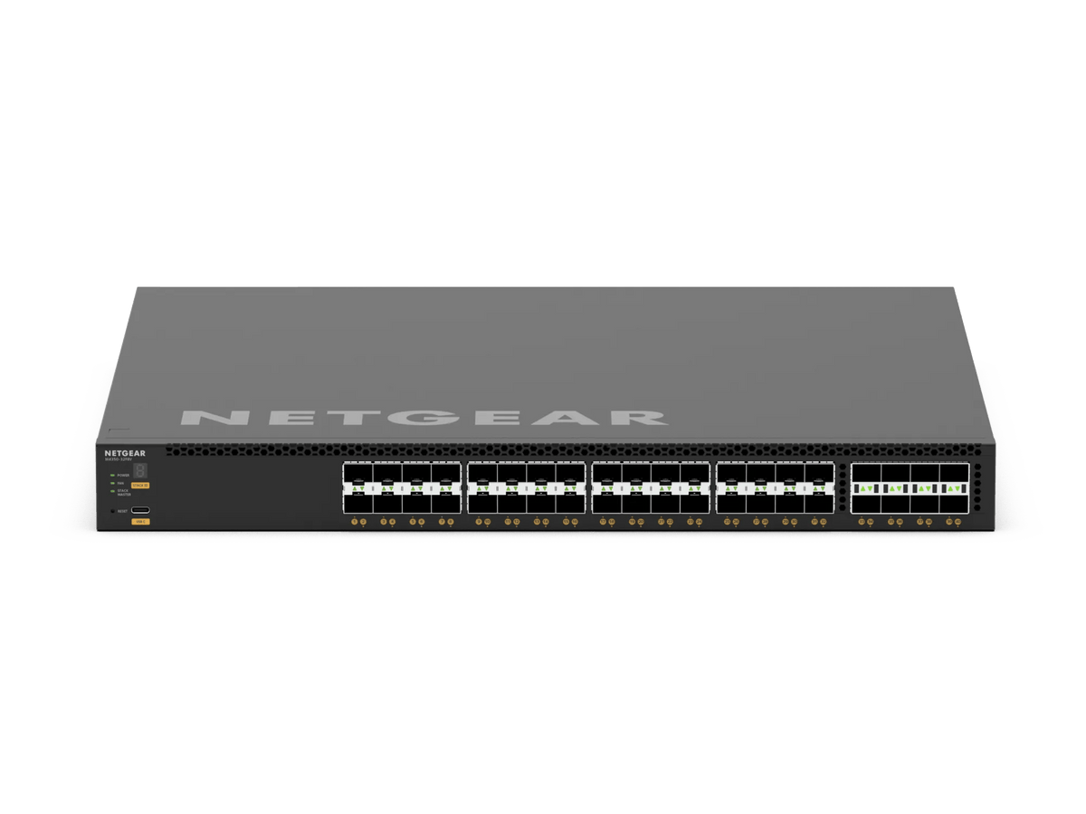 M4350-32F8V - Netgear 32-Port 10G SFP+ 8-Port 100G QSFP28 Layer 3 Managed Switch