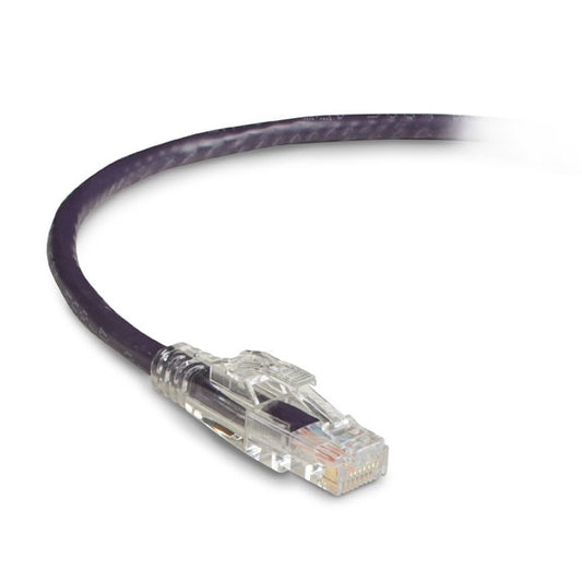 C6PC70-VT-20 - Black Box CAT6 550-MHZ LOCKING SNAGLESS STRANDED ETHERNET PATCH CABLE - UNSHIELDED (UTP),